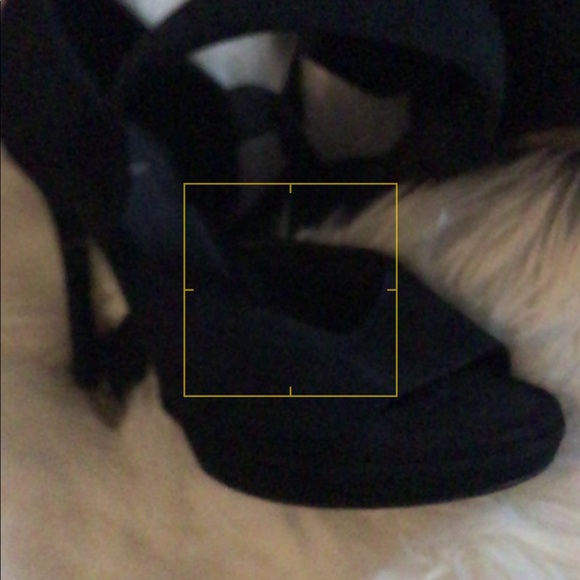 YSL black suede heels - Picture 5 of 7